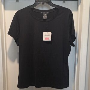 Apostrophe Classic Black Short Sleeve Tee
